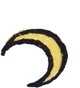 Animated moon symbol