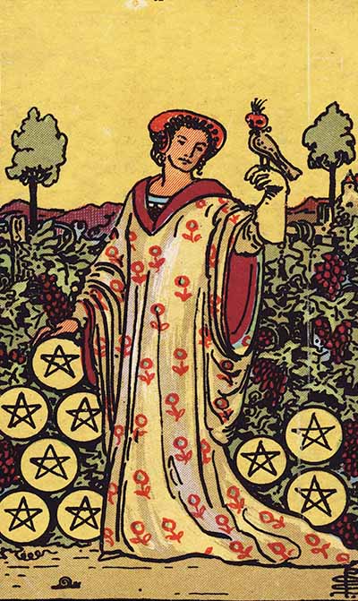 Nine of Pentacles